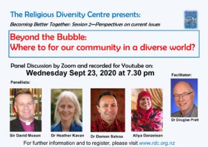 Webinar Series with the Religious Diversity Centre: Becoming Better Together – Perspectives on Current Issues