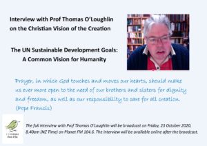 Read more about the article Prof Thomas O’Loughlin – Vision of Creation