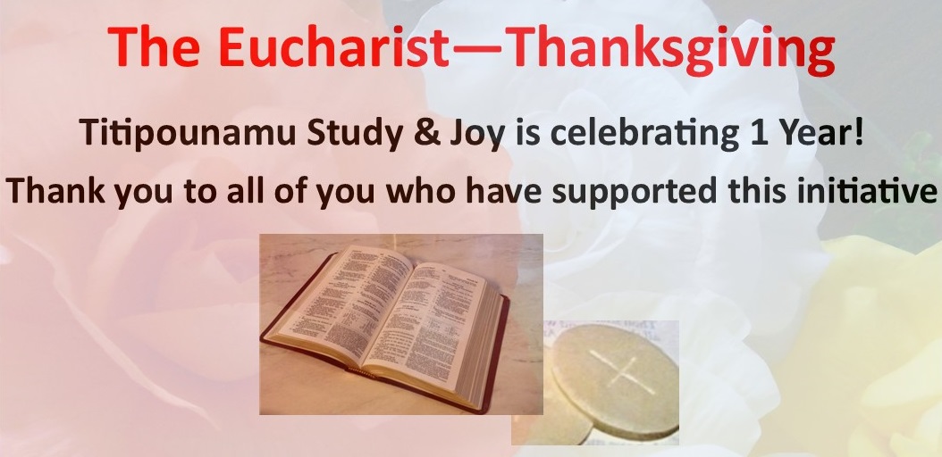 The Eucharist – Overview