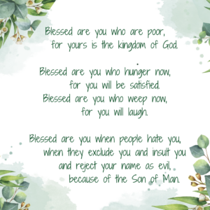 Read more about the article The Beatitudes