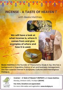 Read more about the article Incense – A Taste of Heaven?