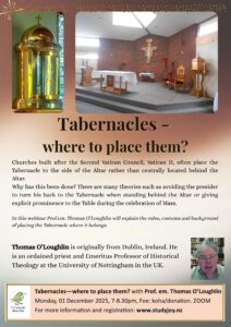 Read more about the article Tabernacles – where to place them?