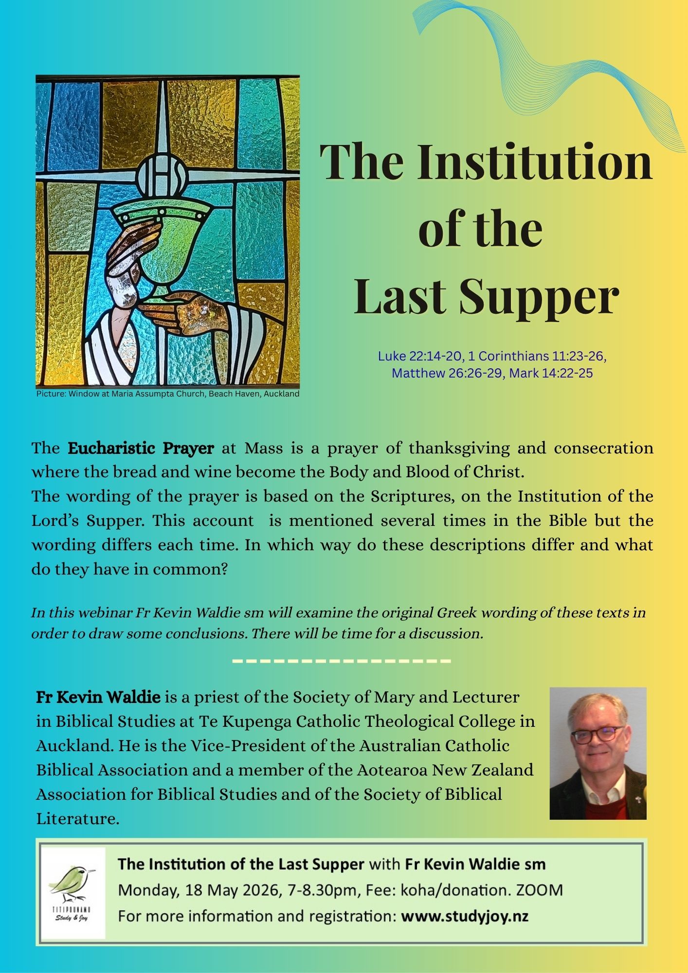 Read more about the article The Institution of the Last Supper