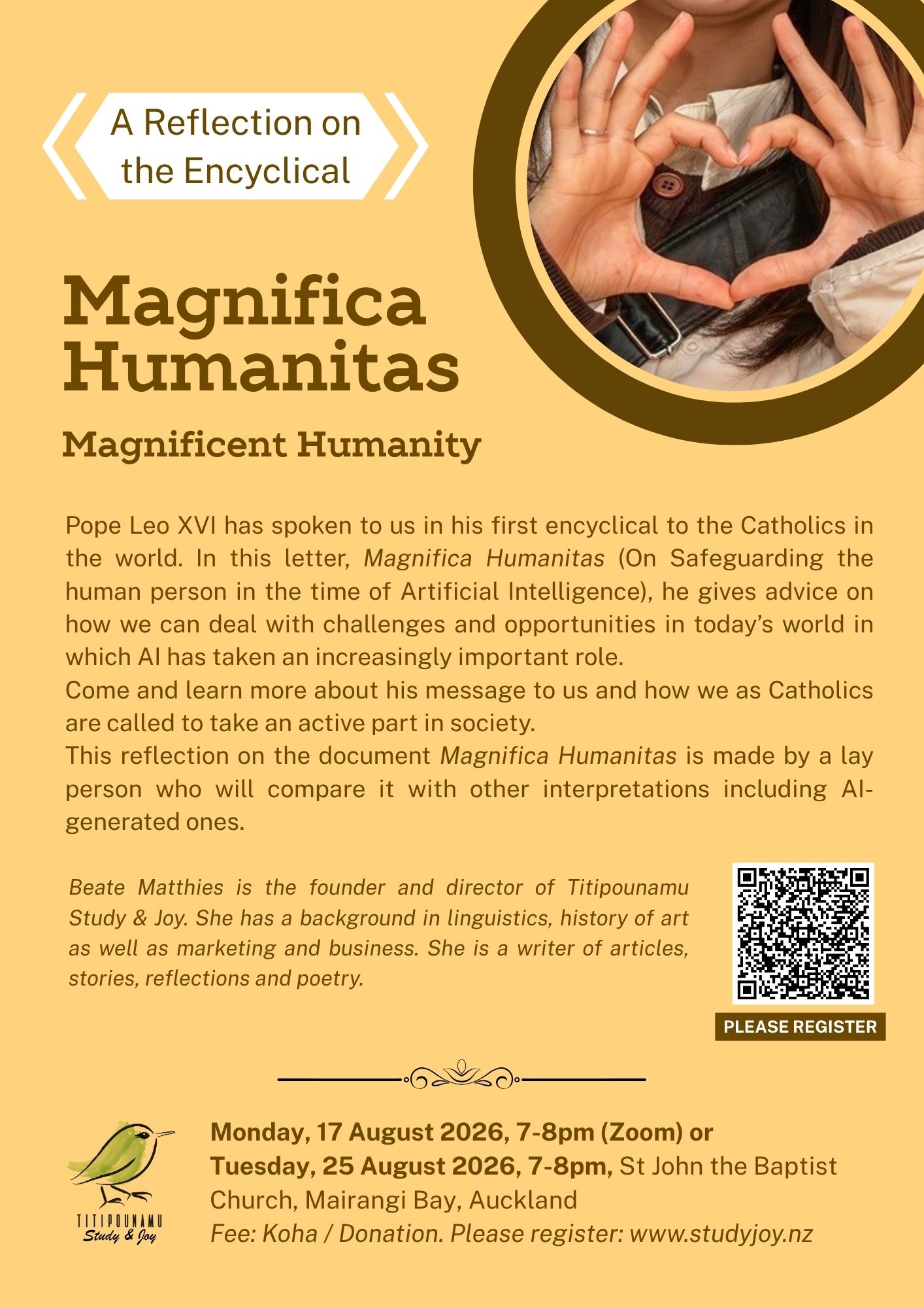 Read more about the article Magnifica Humanitas